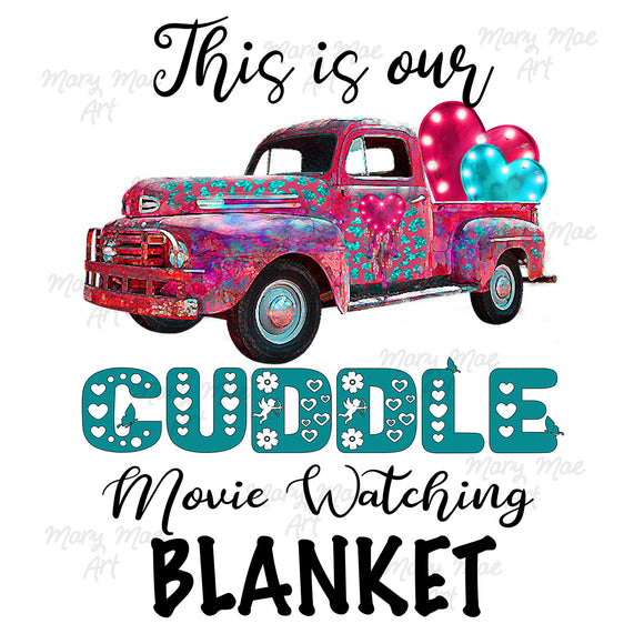 Cuddle Blanket 4 Sublimation Transfer