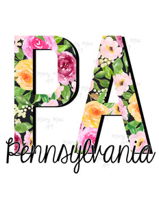 Pennsylvania - Sublimation Transfer