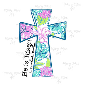 He is Risen indeed 4 - Sublimation Transfer