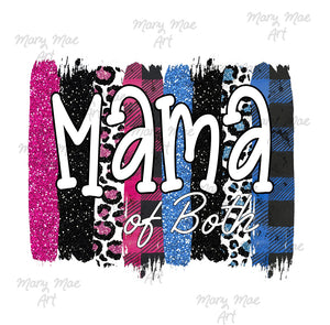 Mama of Both brushstrokes, Sublimation png file/Digital Download