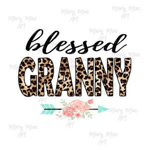 Blessed Granny - Sublimation or HTV Transfer