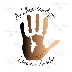 Love one Another - Sublimation Transfer