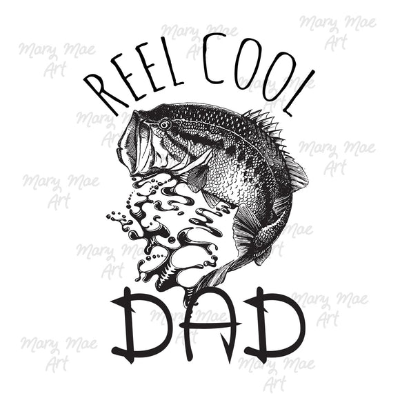 Reel Cool Dad - Sublimation Transfer