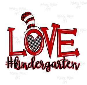 Love Kindergarten - Sublimation Transfer
