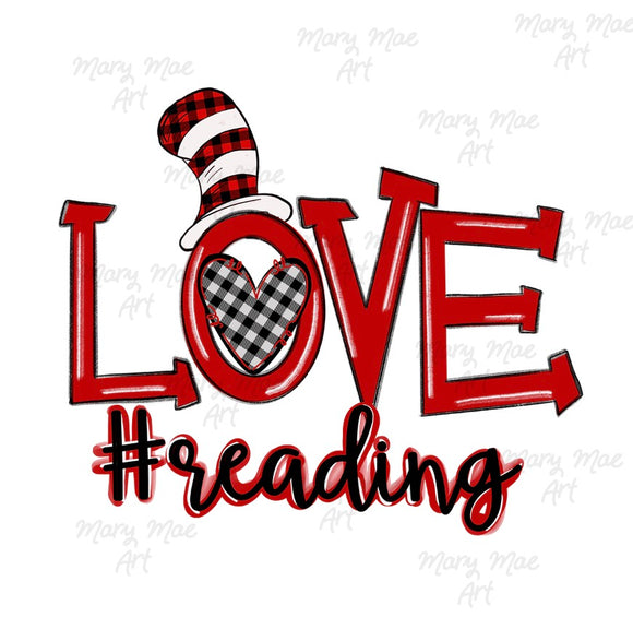 Love Reading - Sublimation Transfer