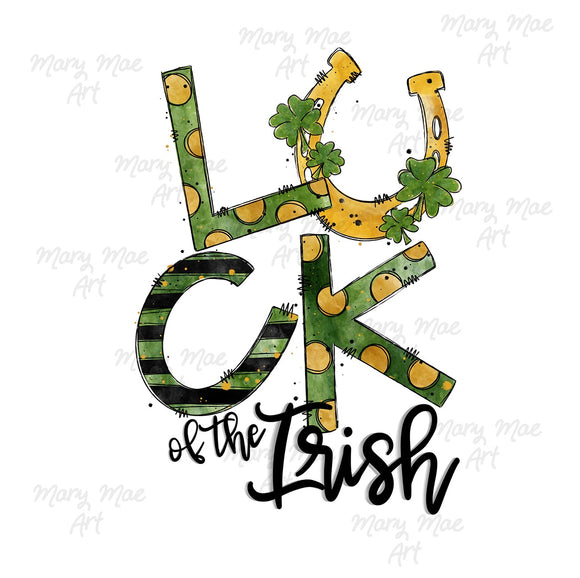 Luck of the Irish - Sublimation Transfer