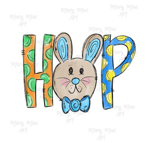 HOP Boy Bunny - Sublimation Transfer