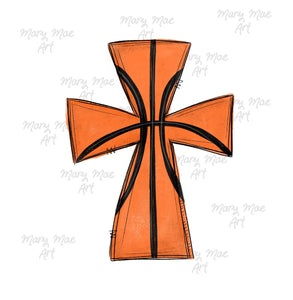 Basketball Cross - Sublimation Transfer