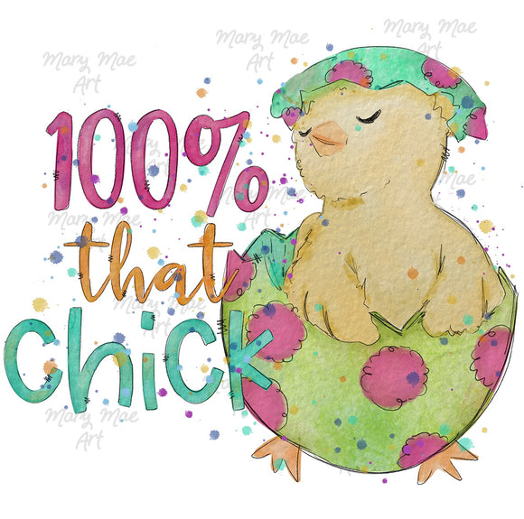 100% that Chick 2 - Sublimation Transfer