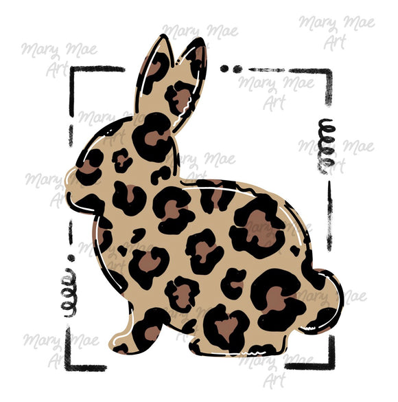 Leopard Bunny - Sublimation Transfer