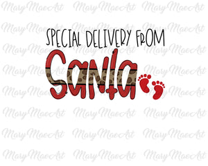 Special delivery from Santa-Sublimation Transfer