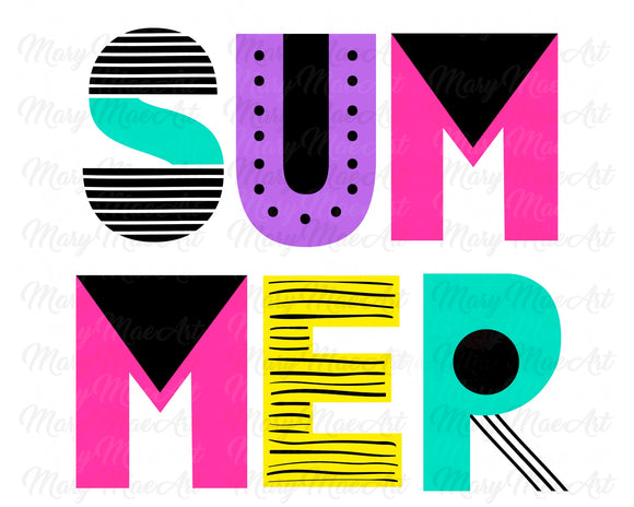 Summer - Sublimation Transfer