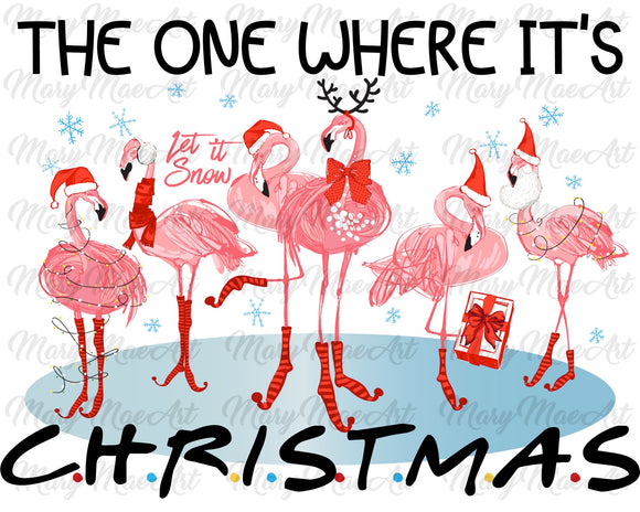 Where its christmas - Sublimation Transfer
