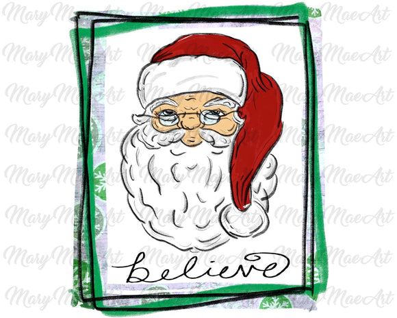 Santa - Sublimation Transfer