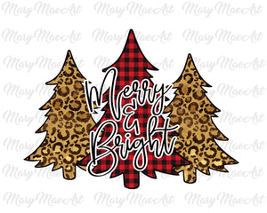Merry and Bright - Sublimation Transfer