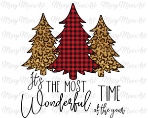 Most wonderful time of year - Sublimation Transfer