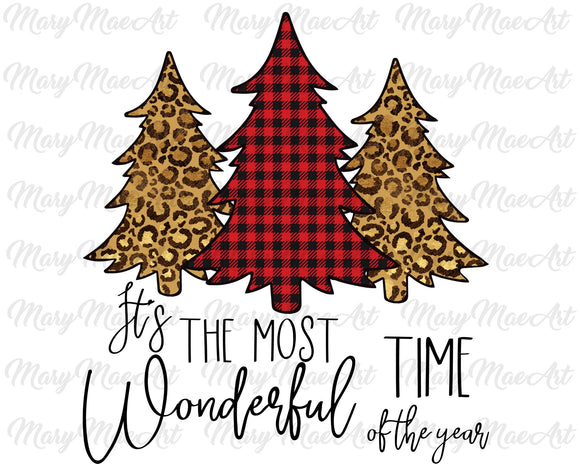 Most wonderful time of year - Sublimation Transfer