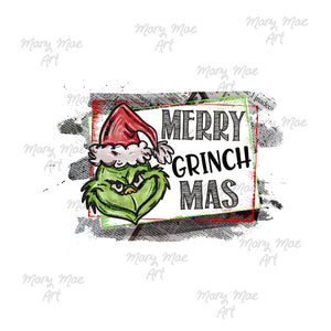 Merry Grichmas Sublimation Transfer