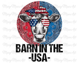Barn in the USA - Sublimation Transfer