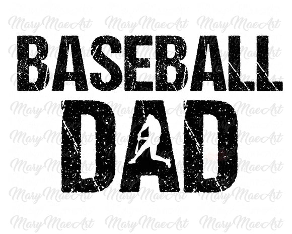 Baseball Dad - Sublimation Transfer