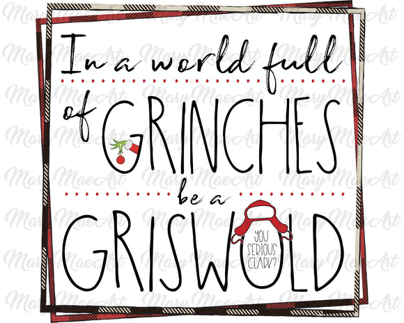 World of grinches - Sublimation Transfer