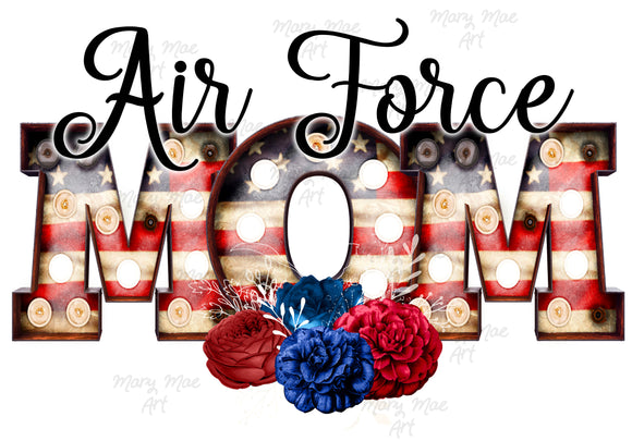 Air Force Mom 2 - Sublimation Transfer