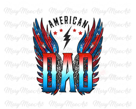 American Dad, Wings - Sublimation Transfer