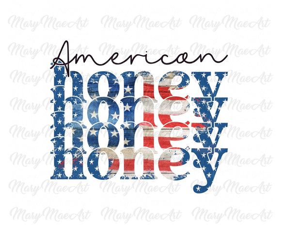 American Honey - Sublimation Transfer