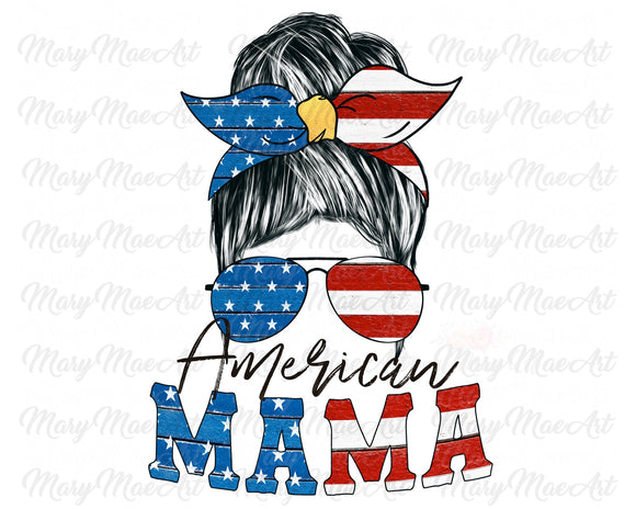 American Mama - Sublimation Transfer
