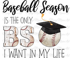 Baseball Season Graduation cap - Sublimation Transfer