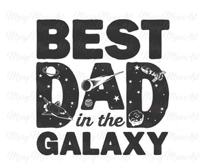 Best Dad in the Galaxy - Sublimation Transfer