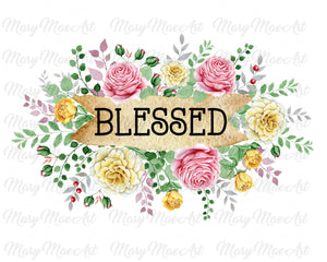 Blessed - Sublimation Transfer