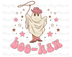 Boo Haw Ghost Pink - Sublimation Transfer