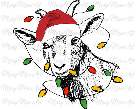 Goat Christmas - Sublimation Transfer