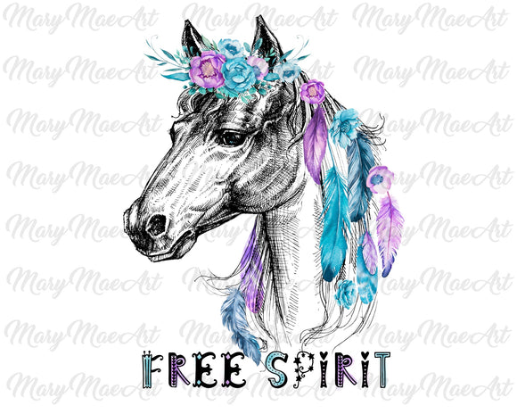 Free spirit- Sublimation Transfer