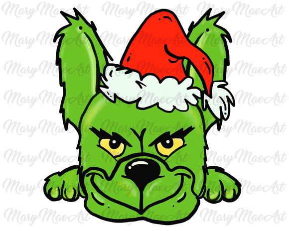 French Grinch -Sublimation Transfer