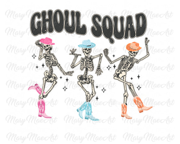 Ghoul Squad - Sublimation Transfer