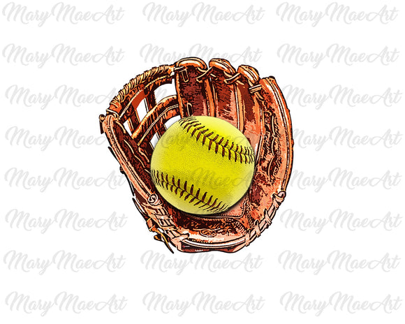 Glove softball- Sublimation Transfer