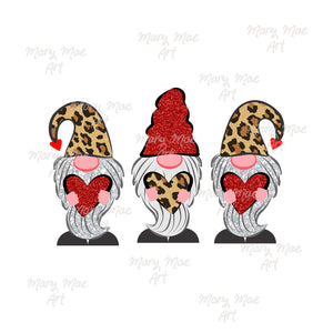 Valentine Gnomes - Sublimation Transfer