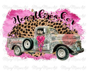 Heart Breaker Truck - Sublimation Transfer