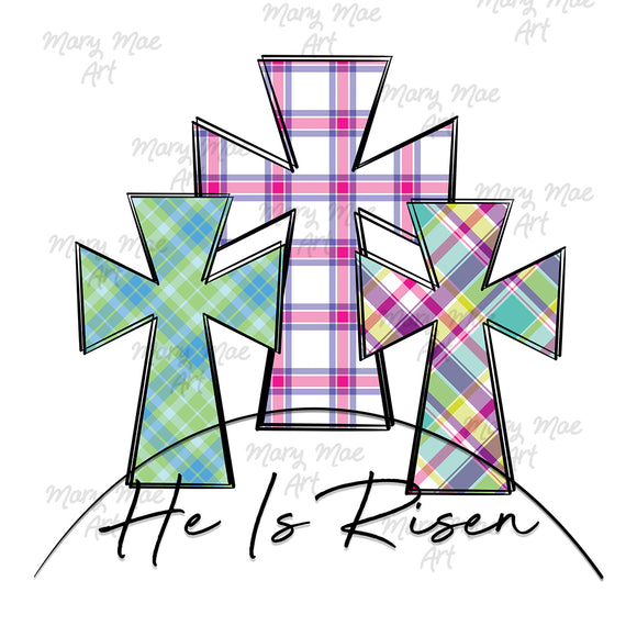 Easter Crosses, Sublimation or HTV Transfer