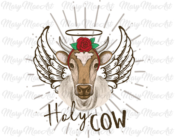 Holy Cow -Sublimation Transfer