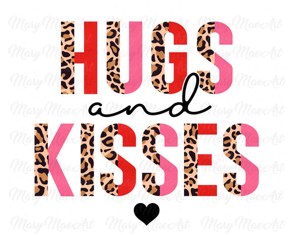Hugs and Kisses - Sublimation Transfer