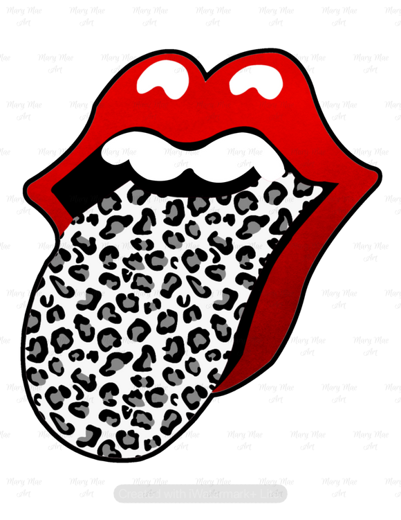 Leopard Mouth 2 - Sublimation Transfer