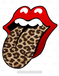 Leopard Mouth 1 - Sublimation Transfer