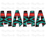Mama and Mini Aztec, Sublimation png file/Digital Download