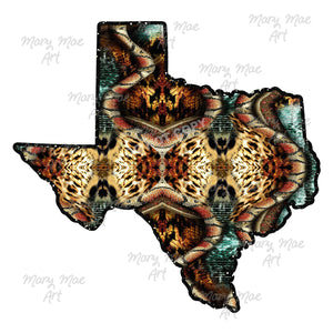 Texas Snake Skin - Sublimation png file/Digital Download