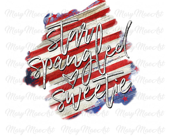 Star Spangled Sweetie - Sublimation Transfer