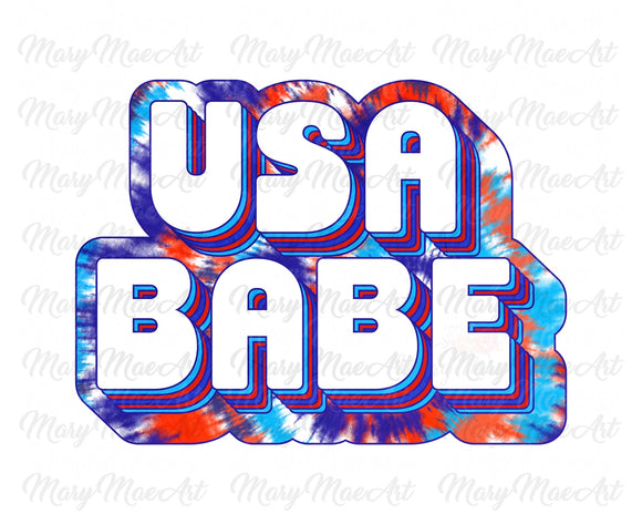 USA Babe - Sublimation Transfer