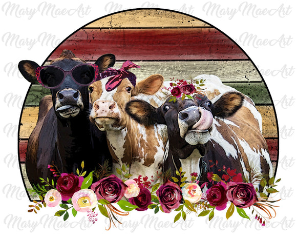 Cows- Sublimation Transfer